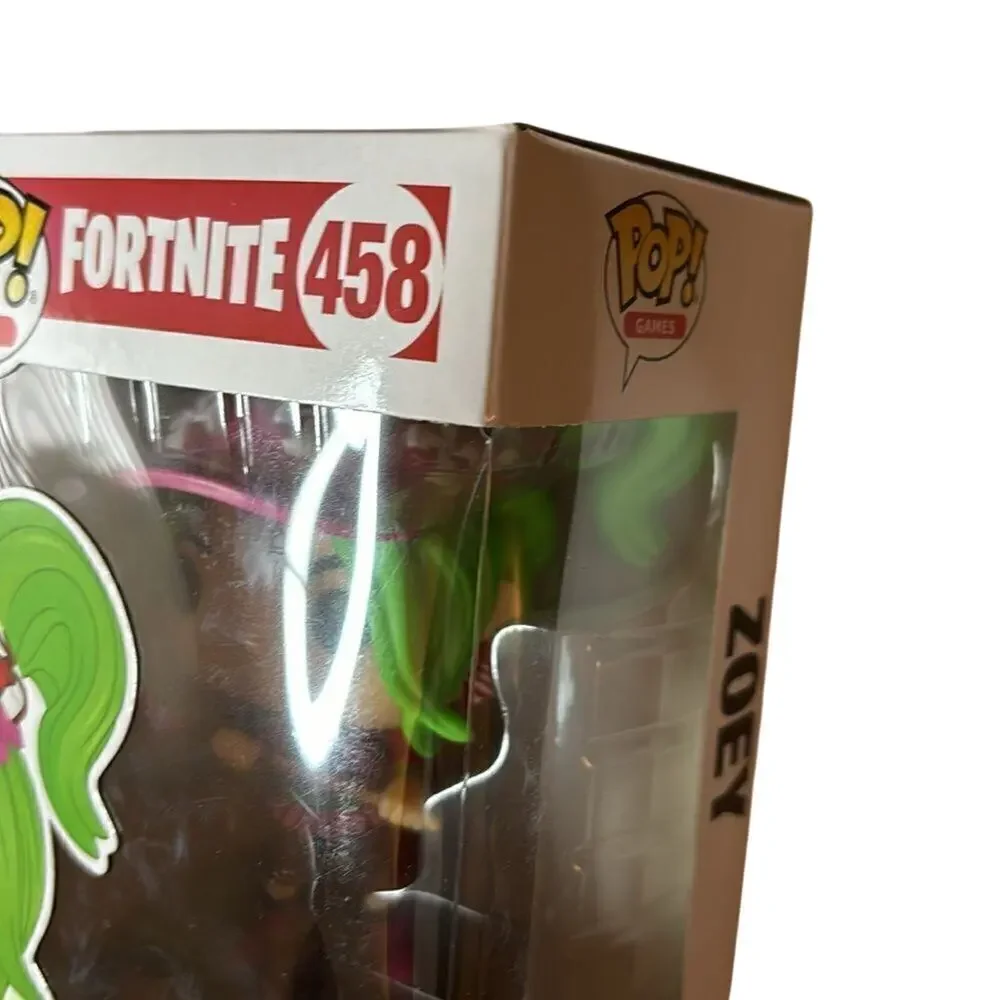 Funko Pop Games Fortnite Zoey #458 Vinyl Figure In Box Collectible